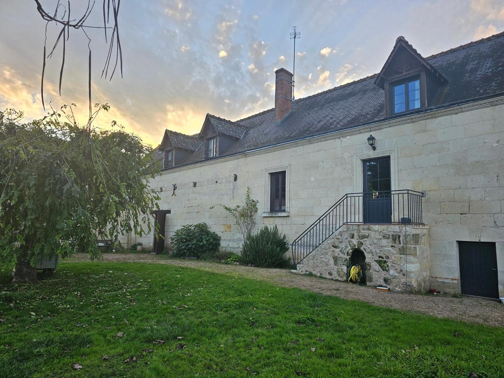 La Grange Aux Moines Hotel Berthenay Bagian luar foto